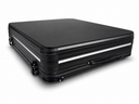 On The Horizon hard shell rooftop tent closed and latched for storage